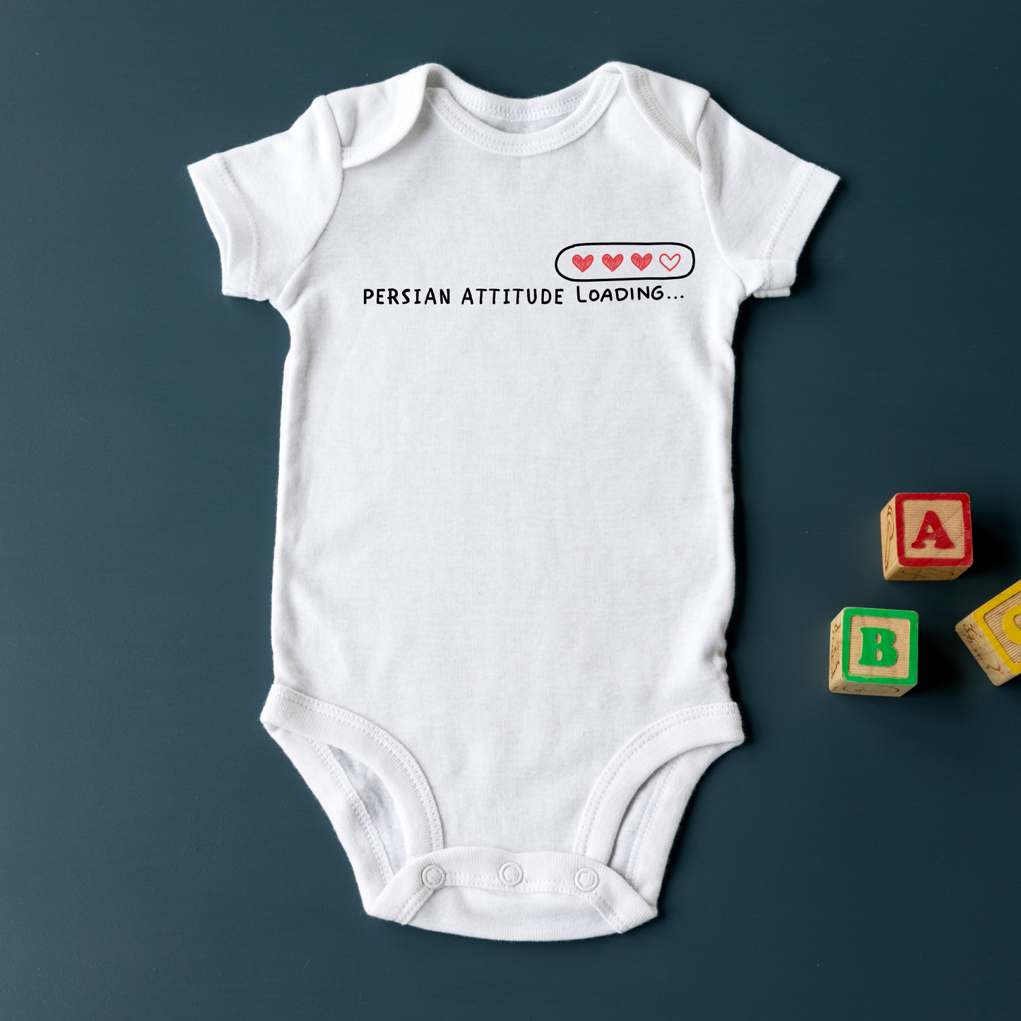 Persian Attitude Loading | Baby Bodysuit