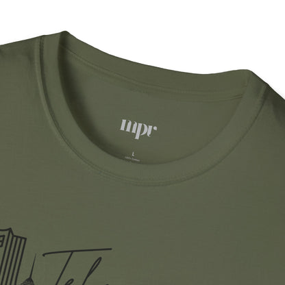 Tehran Skyline Unisex T-Shirt